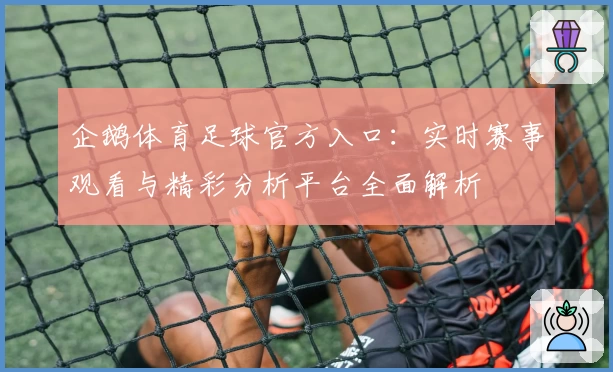 企鹅体育足球官方入口：实时赛事观看与精彩分析平台全面解析